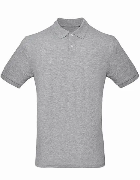 B&C Collection B&C Collection Inspire Polo-Shirt Herren / Unisex, Heather grey, – Produktbild 1 von 3