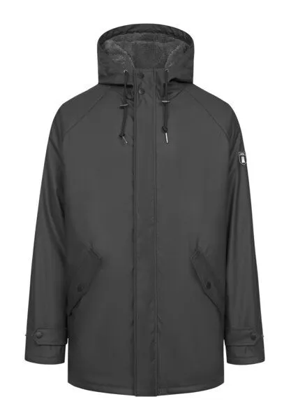 derbe derbe Winterjacke „Trekholm“, Jet black/lava smoke, – Produktbild 2 von 4