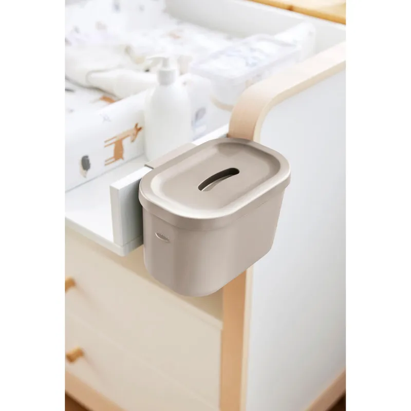 rotho babydesign rotho Wickeltisch-Organizer "KAYO" aus Recyclingkunststoff, cappuccino – Produktbild 1 von 4