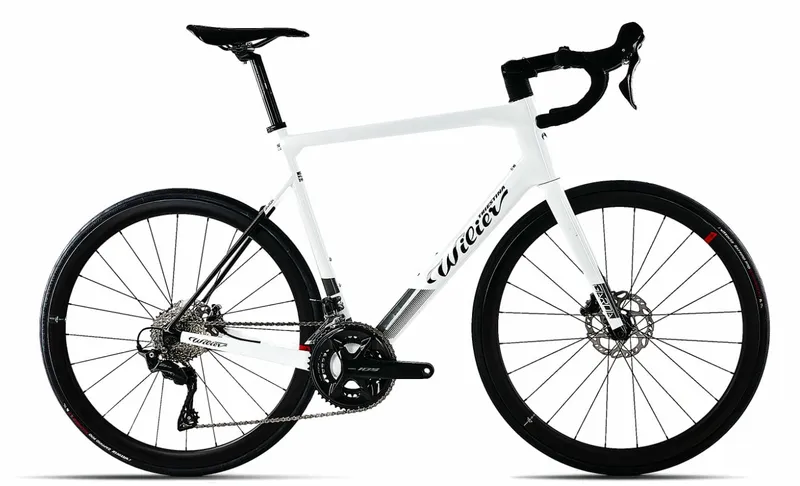 Wilier Garda Disc 105 12S NDR38 - 28 Zoll 24K Diamant - White Black Glossy, Weiss, – Produktbild 1 von 1