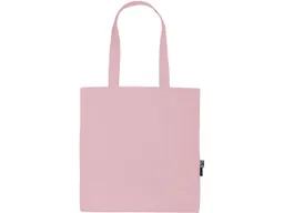 Neutral Neutral Bio-Baumwoll-Tragetasche mit langen Henkeln, light pink – Produktbild 1 von 1