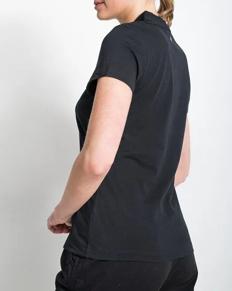 Alma & Lovis Alma & Lovis Kurzarmshirt aus Bio-Baumwolle | Short Kelch, Schwarz, – Produktbild 4 von 4