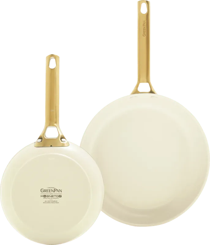 Greenpan GreenPan Bratpfannenset "Padova Reserve" 2-teilig, creme – Produktbild 3 von 3