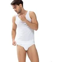 mey Mey Herren Athletic-Shirt Unterhemd aus Tencel "Network" – Produktbild 1 von 1