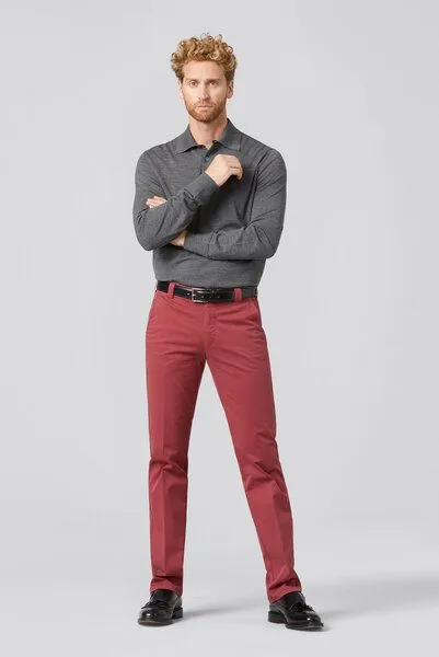 Meyer MEYER FAIRTRADE GABARDINE, Rot (rot), – Produktbild 3 von 5