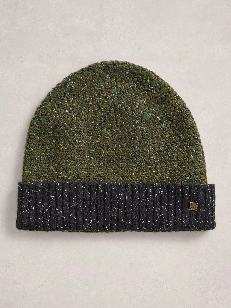 White Stuff Strickmütze Charlie - Einheitsgröße, Grün multi, – Produktbild 1 von 2