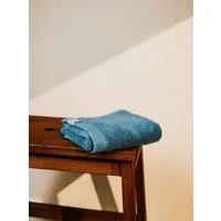 Pamukia Pamukia Premium-Frottee-Handtuch 50 × 100 cm aus GOTS-zertifizierter Bio-Baumwolle – Essence, Blau, – Produktbild 1 von 1