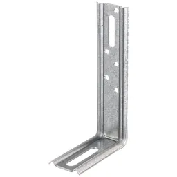Alberts ALBERTS Verstellwinkel, 90°, geprägt, mit Langloch, sendzimirverzinkt,TxHxB 130x70x30 mm – Produktbild 1 von 1