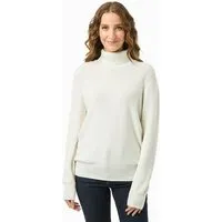 ORGANICATION ORGANICATION Rollkragenpullover aus Bio-Baumwolle, Off white, – Produktbild 1 von 1