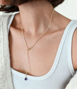 Frida Feeling Frida Feeling Halskette Indali mit Amethyst Halbedelstein – Produktbild 1 von 1