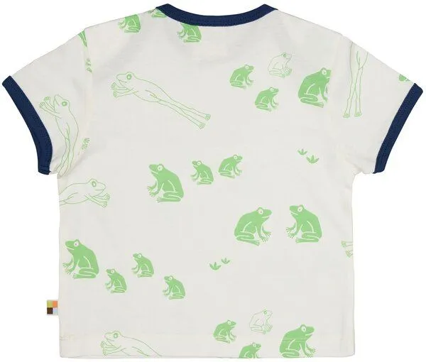 loud + proud loud + proud Babys & Kinder T-Shirt Druck, GOTS-zertifiziert, Opal(grün), – Produktbild 1 von 1