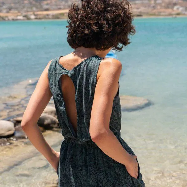 WiDDA berlin WiDDA berlin Kleid RIVA mit Rückenschlitz, Forest, – Produktbild 1 von 3