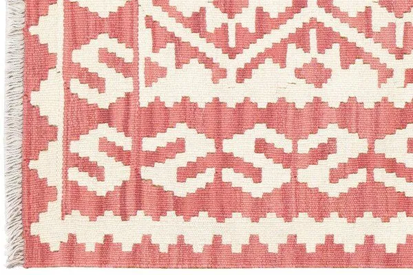 Rugtales Kelim Gashgai Mehrfarbig „Rugtales“ aus Schurwolle, 86x124 cm, Beige, – Produktbild 4 von 4