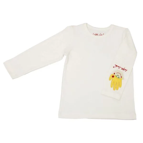 Lefti Links Longsleeve Lefti Links, Weiss, – Produktbild 1 von 4