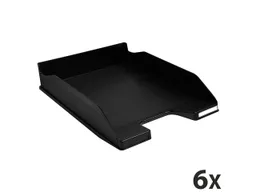 Exacompta 6 Exacompta Briefablagen Combo Midi "Office", DIN A4+, 500 Blatt, schwarz – Produktbild 1 von 1