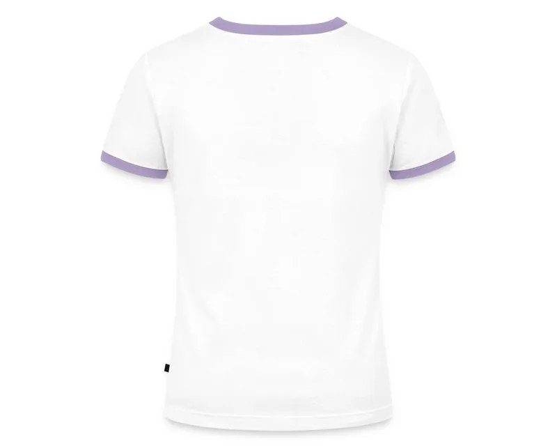 Spreadshirt T-Shirt Ersatz Dirndl Tracht Frauen Kontrast T-Shirt (1-tlg) Slim Fit, Weiß, – Produktbild 4 von 5