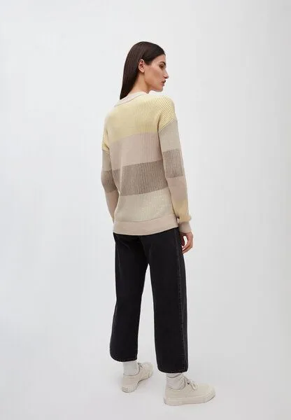 ARMEDANGELS ARMEDANGELS SELENAA - Damen Pullover aus Bio-Baumwolle, Lime-kitt, – Produktbild 2 von 4