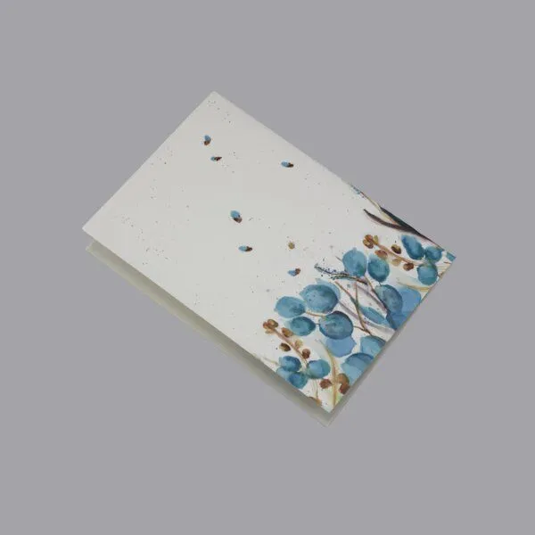 Fines Papeterie Fines Papeterie Notizheft Din A5 mit handgezeichneten Motiven aus Naturpapier – Produktbild 7 von 8
