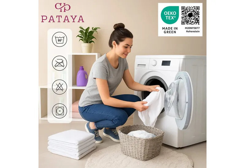Matratzenschoner 90x200, 140x200, 160x200, 180x200 Matratzenauflage, Fitted Pataya, wasserundurchlässig, atmungsaktiv, pflegeleicht – Produktbild 5 von 5
