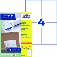 Avery Zweckform 880 Zweckform Etiketten '3483' 105 x 148 mm, A4 – Produktbild 3 von 3