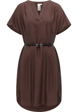 ragwear ragwear Minikleid Klarisa Lockeres Oversize Sommerkleid mit Gürtel – Produktbild 1 von 1