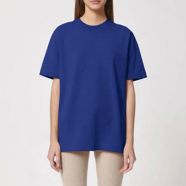 UNIPOLAR UNIPOLAR Oversized T-Shirt Modell: Free, Worker blue, – Produktbild 5 von 6