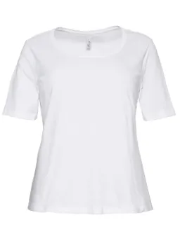 sheego T-Shirt weiß – Produktbild 1 von 1