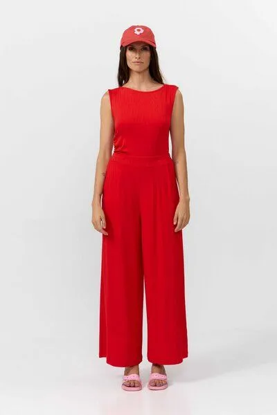 SUITE13LAB Suite13lab Damen-Weithose YALA, Rot, – Produktbild 1 von 3