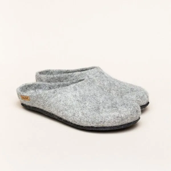 Magicfelt Magicfelt Filz-Hausschuh 719 aus 100% seltenen Wollen Pantoffel für Damen & Herren, Gotlandschaf, – Produktbild 1 von 4