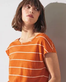 HempAge HempAge Damen Streifenshirt Hanf/Biobaumwolle – Produktbild 1 von 1