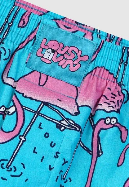 Lousy Livin Lousy Livin Weite Boxershorts FLAMINGO aus 100% Bio-Baumwolle – Produktbild 2 von 3