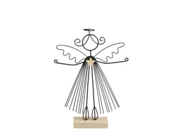 Mica Decorations Dekofigur Mica Decorations Dekofigur Engel 23 cm schwarz – Produktbild 1 von 1