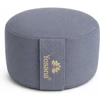 Yosana Yosana Yogakissen rund, Meditationskissen 30x15cm, Indigo dust, – Produktbild 1 von 1