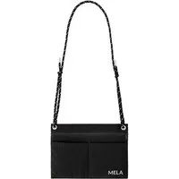 MELA Ripstop Umhängetasche SNEHA | von MELA | Fairtrade & GOTS zertifiziert, Schwarz, – Produktbild 1 von 1