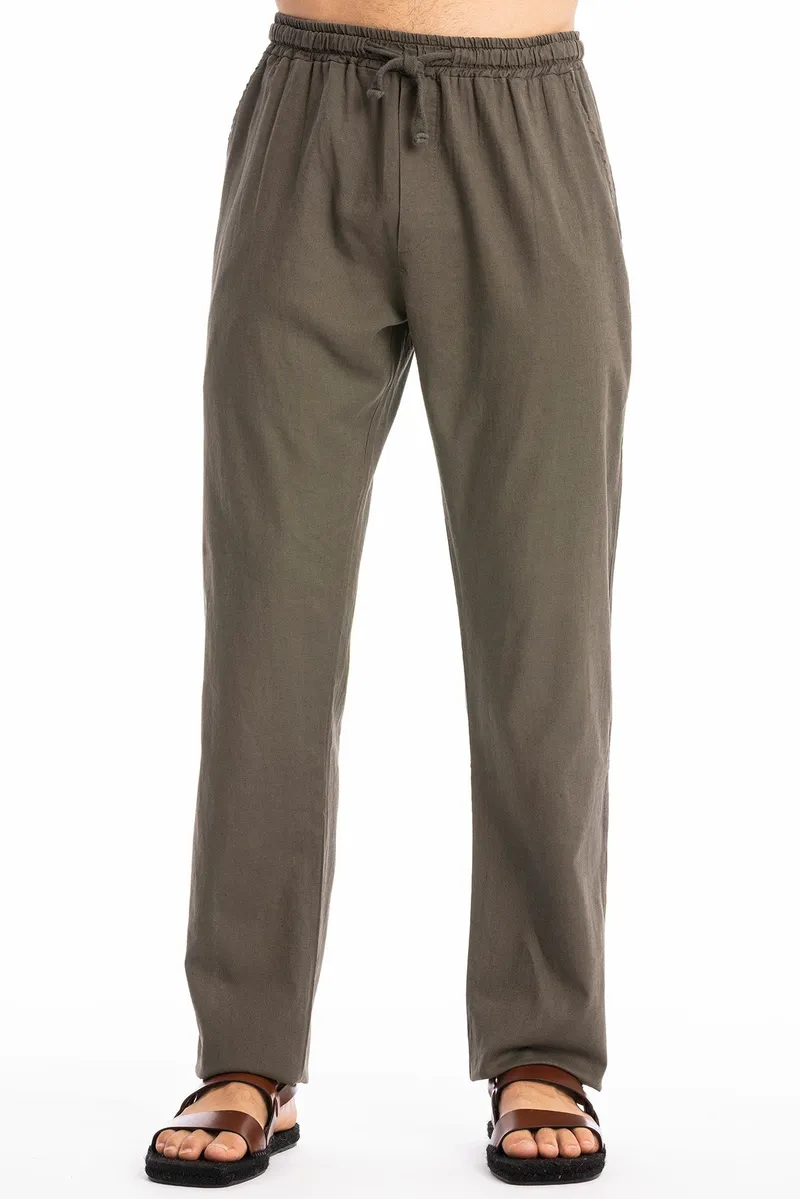 RAVENS VIEW IBIZA RAVENS VIEW IBIZA Herren vegan Hose Lucas Bison Braun, Braun, – Produktbild 1 von 1