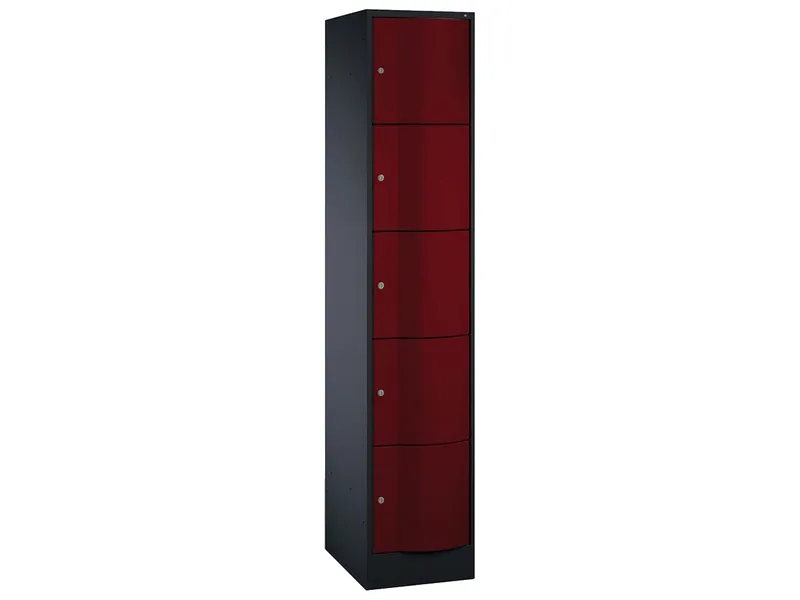 C+P C+P Schließfachschrank 1 Turm an/rt 5er – Produktbild 1 von 1