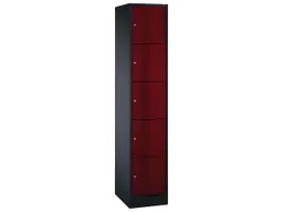 C+P C+P Schließfachschrank 1 Turm an/rt 5er – Produktbild 1 von 1