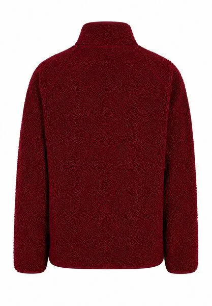 derbe derbe Fleecejacke „Kuschelbypocket“, Rhubarb, – Produktbild 2 von 4