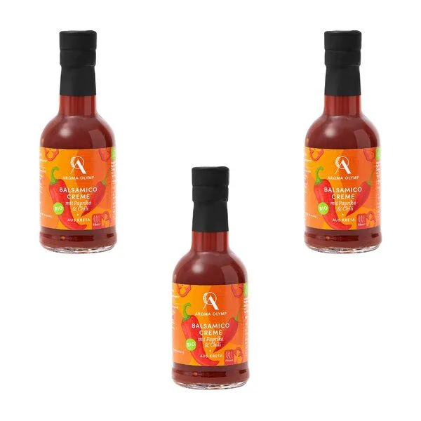 Aroma Olymp Aroma Olymp Bio Balsamico Creme mit Paprika & Chili – Produktbild 1 von 7