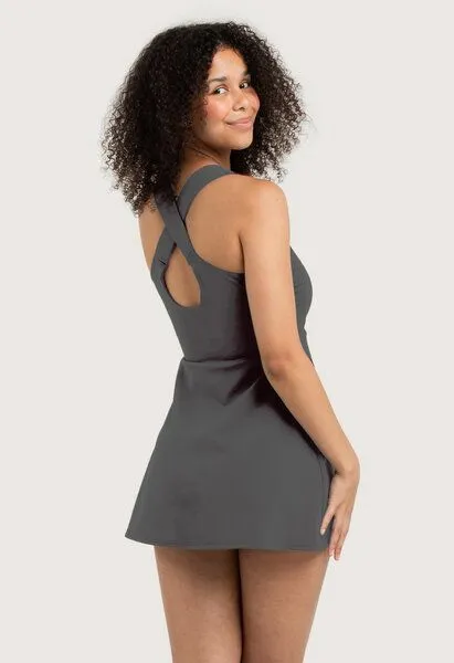 Frija Omina Frija Omina Recycling Badekleid / Tankini Mare uni, Titan, – Produktbild 3 von 3