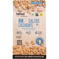 Fairfood FAIRFOOD Bio-Cashewkerne 'geröstet und gesalzen', 500 g – Produktbild 1 von 1