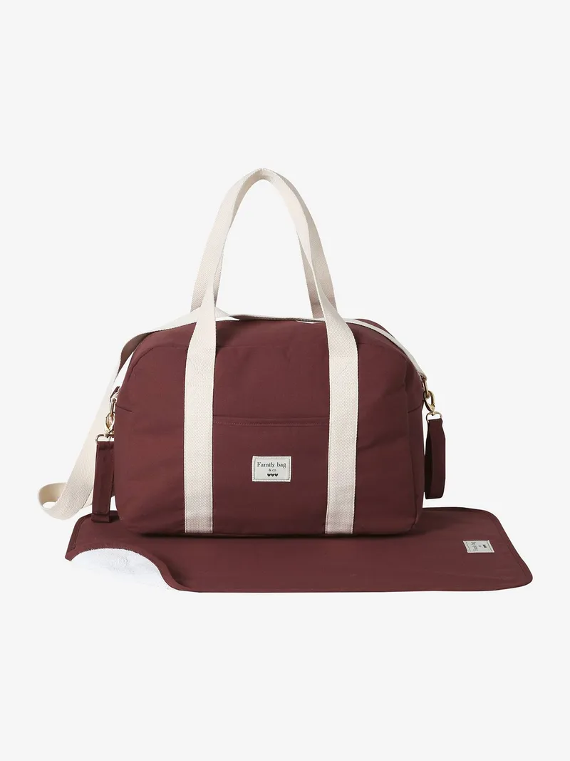Vertbaudet Wickeltasche Weekender 48 Std BAGHERIA, Hellbraun, – Produktbild 2 von 4