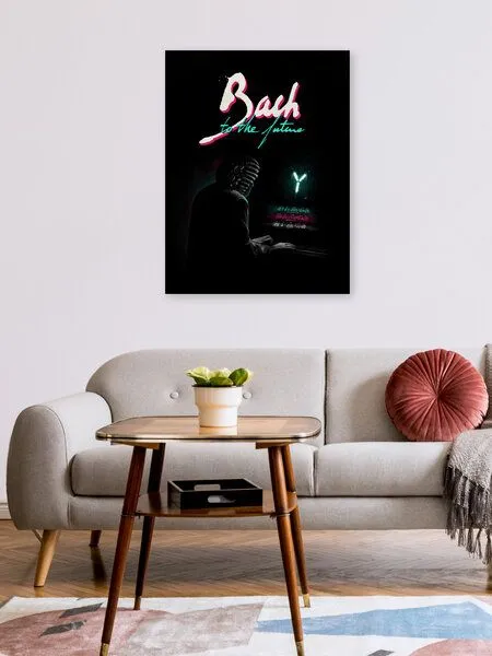 Photocircle Photocircle Poster / Leinwandbild - Bach to the future – Produktbild 2 von 4