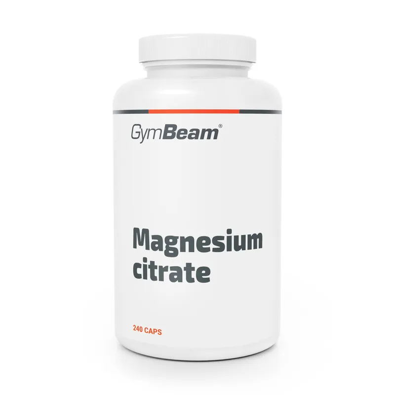 GymBeam GymBeam Magnesiumzitrat 240 Kapseln – Produktbild 1 von 1