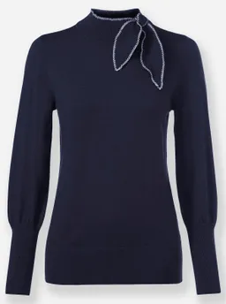 heine Stehkragenpullover marine – Produktbild 1 von 1