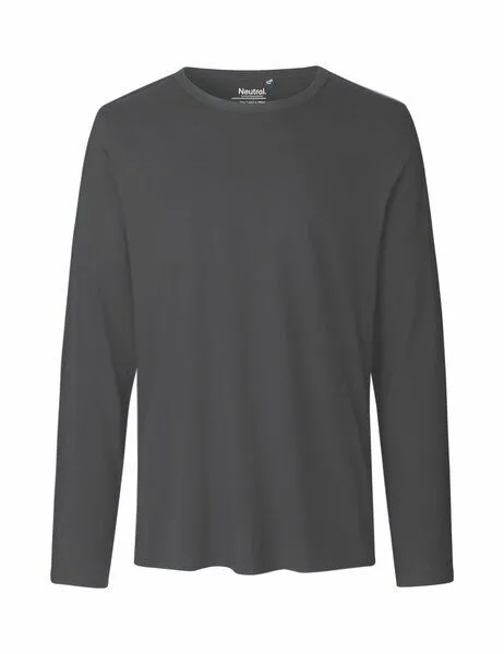 Neutral® - 3FREUNDE Neutral® - 3FREUNDE Männer Longsleeve, Charcoal, – Produktbild 1 von 3