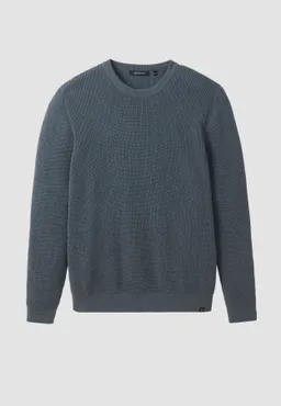 recolution Recolution Herren vegan Pullover Bacopa Teal – Produktbild 1 von 1