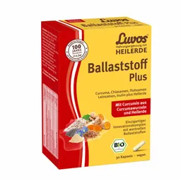 Heilerde-Gesellschaft Luvos Just Heilerde-Gesellschaft Luvos Just Luvos HEILERDE Ballaststoff Plus 30 St Kapseln – Produktbild 1 von 1