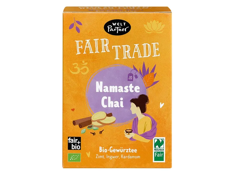 weltPartner WeltPartner Bio-Gewürztee "Namaste Chai", 20 Stk. – Produktbild 1 von 1