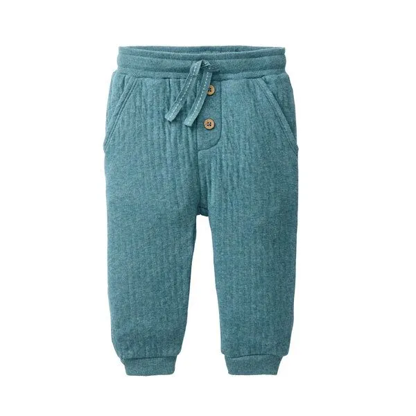 People Wear Organic People Wear Organic Sweat Hose, grün mélange, Bio-Baumwolle – Produktbild 1 von 1
